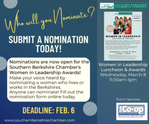 Nomination Deadline: Women In Leadership Awards @ Online